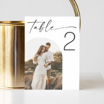 Elegant simple minimalist script photo wedding