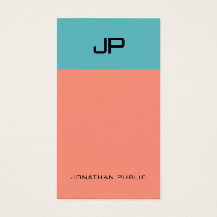 Elegant Simple Modern Monogram Professional