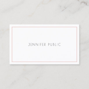 Elegant Simple Modern Professional Trendy Design Business Card