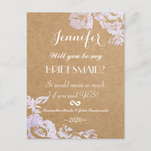 Elegant Simple Modern Rose Floral Faux Silver Invitation