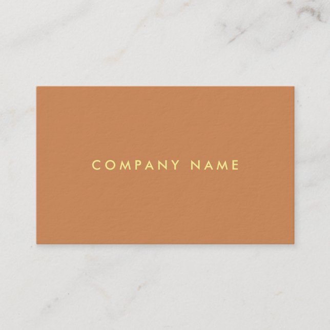 Elegant Simple Modern Trendy Colours Professional Business Card (Front)