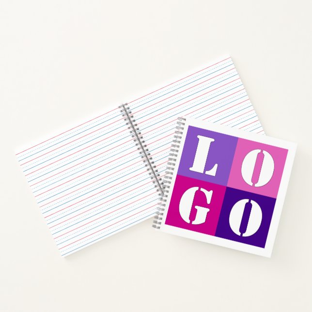 Elegant Simple Personalised Wedding Custom Idea  Notebook (Inside)