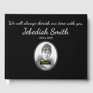 Elegant & Simple Sympathies Guestbook