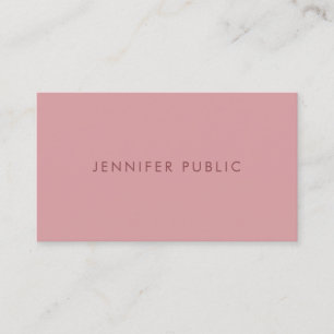 Elegant Simple Template Trend Colour Harmony Moder Business Card