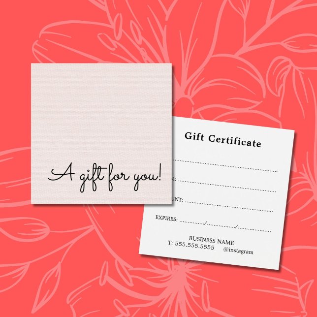 Elegant  Simple Texture Rose Beauty Salon (Creator Uploaded)