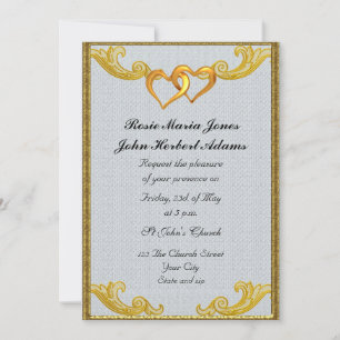 Elegant Simple Wedding Invitation