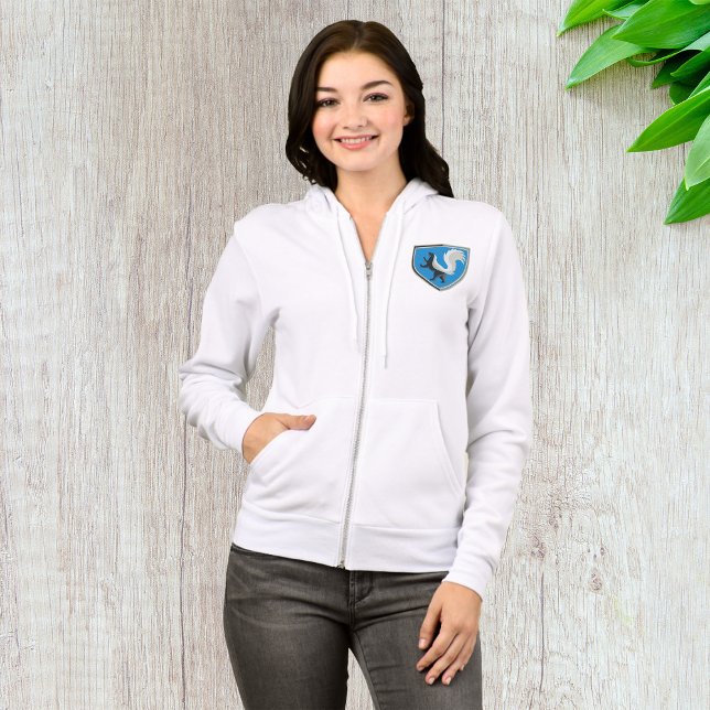 Elegant Skunk Emblem Wildlife Inspired Crest  Hoodie (Creator Uploaded)