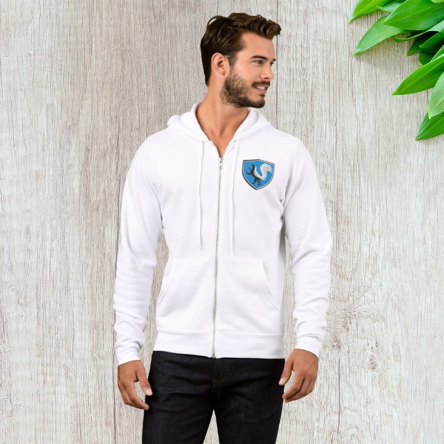 Elegant Skunk Emblem Wildlife Inspired Crest  Hoodie (Creator Uploaded)