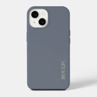 Elegant Slate Grey Minimalist ROULIV