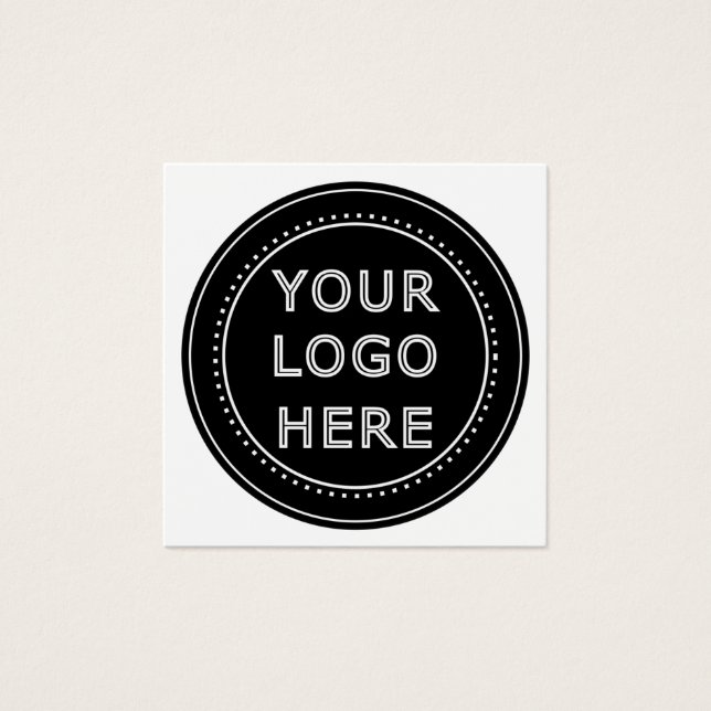 Elegant & Sleek Black QR Code (Front)