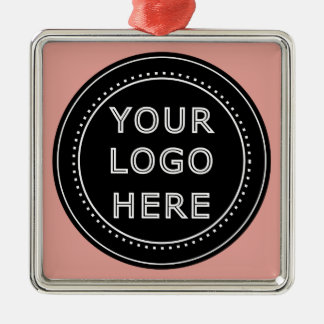 Elegant & Sleek Black QR Code Metal Tree Decoration