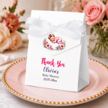 Elegant Sleeping Baby Girl Party Gift