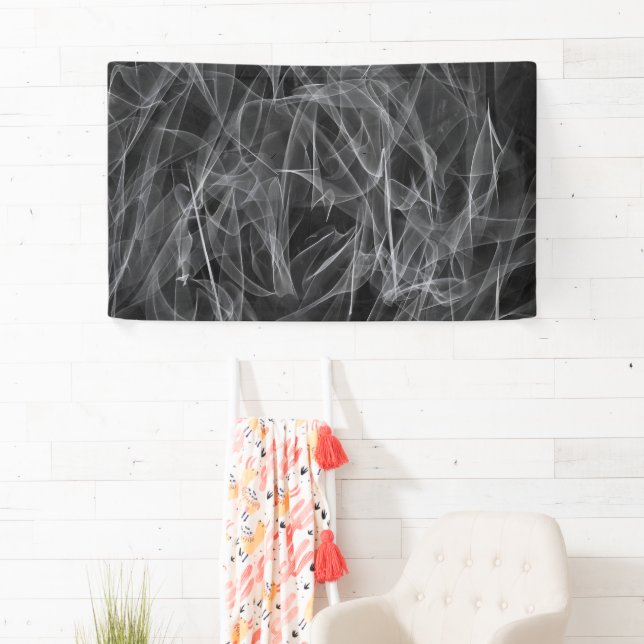 Elegant Smoke Swirls – Mystical Aesthetics Banner (Insitu)