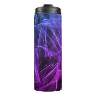 Elegant Smoke Swirls – Mystical Aesthetics Thermal Tumbler