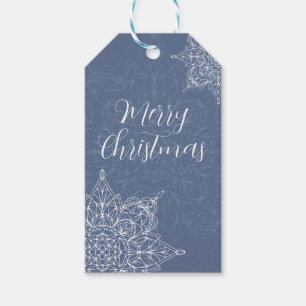 Elegant Snowflake Gift Tags