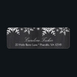 Elegant Snowflakes on Chalkboard WinterBaby Shower<br><div class="desc">This baby shower theme features elegant snowflakes on a chalkboard background. This is a perfect gender neutral theme for a winter or Christmas baby shower! Additional colour schemes and versions of this design are available in our shop, as well as coordinating items. Contact us if you need this design applied...</div>