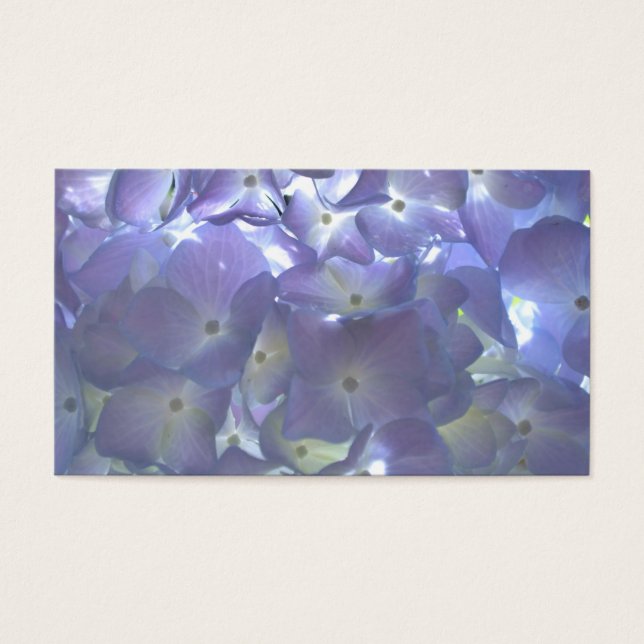 Elegant soft light purple floral purple hydrangeas (Front)