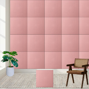 Elegant Soft Pink Geometric Pattern  Tile