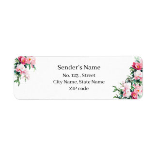 Elegant Soft Pink Peony & Sage Green