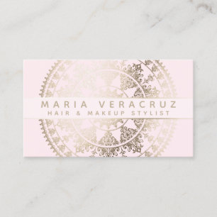 Elegant Solar Mandala Businesscards Business Card