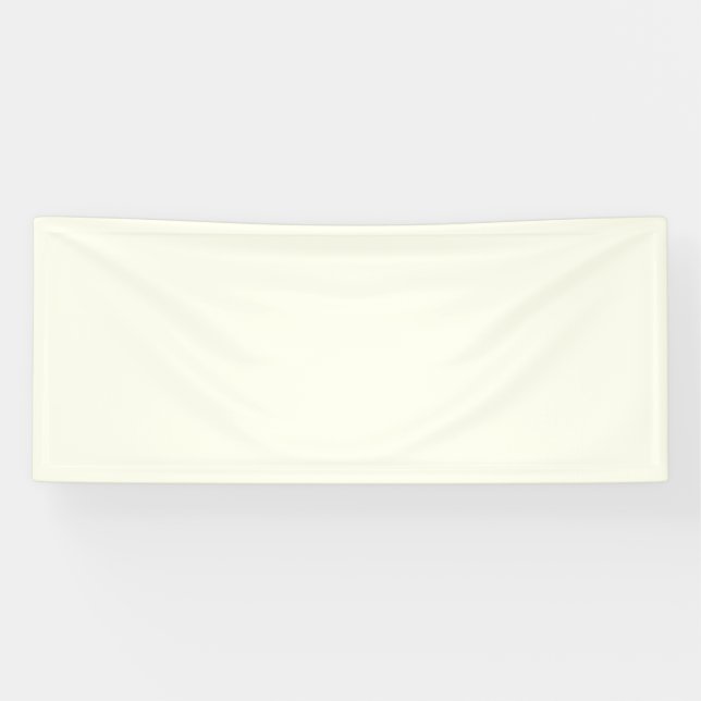 Elegant Solid 6' Banner (Horizontal)