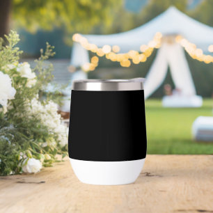 Elegant Solid Black