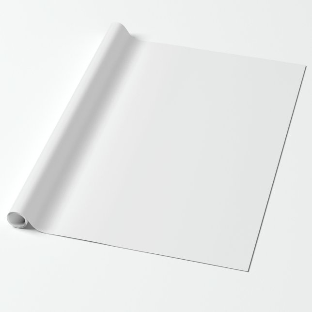 Elegant Solid Colour Wrapping Paper (Unrolled)
