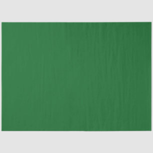Elegant Solid Dark Green Christmas Tissue Paper
