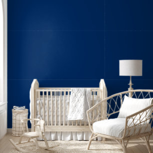 Elegant solid navy blue colour monochromatic wallpaper