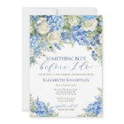 Elegant Something Blue Hydrangea Bridal Shower