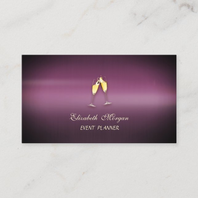 Elegant Sophisticated Modern,Gold Glass Business Card (Front)