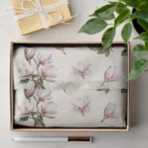 Elegant Southern Magnolia Flowers Pattern