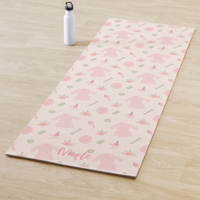 Elegant Spa Things personalised design Yoga Mat (In Situ)