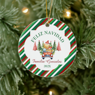 Elegant Spanish Christmas Tree Decoration