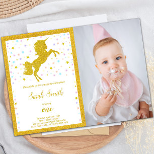 Elegant Sparkle Party for Girls Invitation