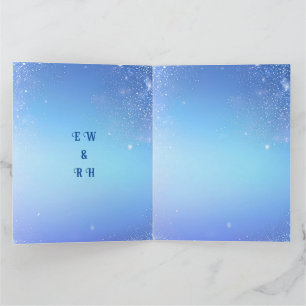 Elegant Sparkle Wedding  Thank You Card