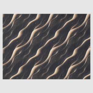 Elegant sparkling fantasy sand dune textures tissue paper