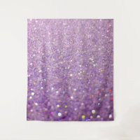 Elegant Sparkly Lilac Purple Glitter