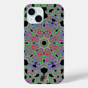 Elegant Spectra Glyph iPhone 15 Case