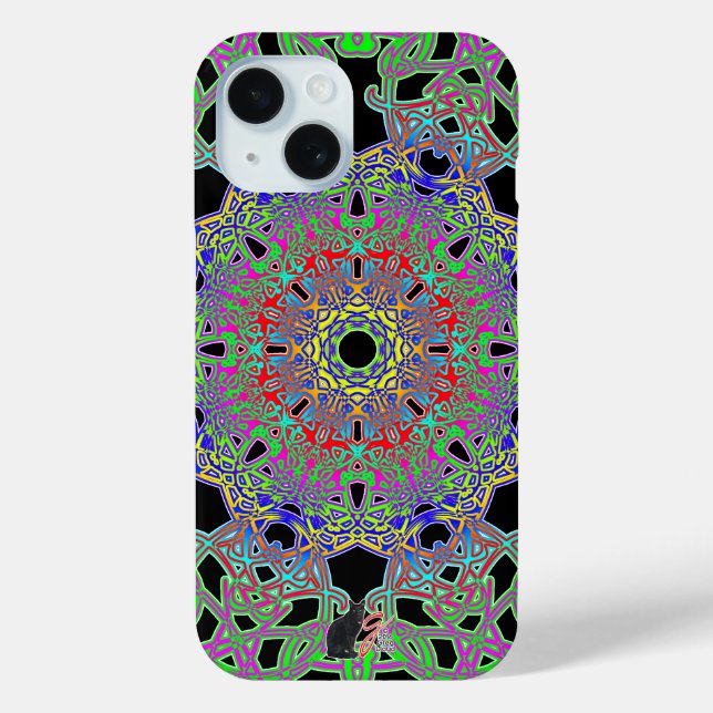 Elegant Spectra Glyph Case-Mate iPhone Case (Back)