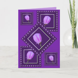 Elegant Spring Blossom Happy Birthday  Card