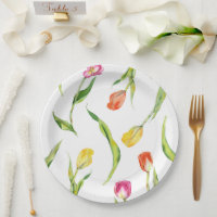 Elegant Spring Flower Tulip Bridal Shower