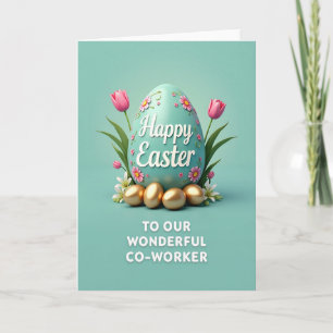 Elegant Springtime Egg Card