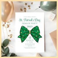 Elegant St. Patrick's Day Dinner Party