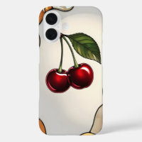 Elegant Stained Glass Effect Cherry
