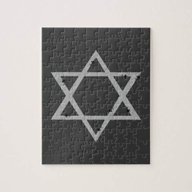 elegant star of david jigsaw puzzle (Vertical)