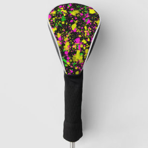 Elegant Starry Sky Multicolored Luxury Astronomy Golf Head Cover