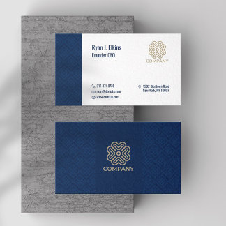 Elegant Startup, Manager, CEO & Founder Business Card