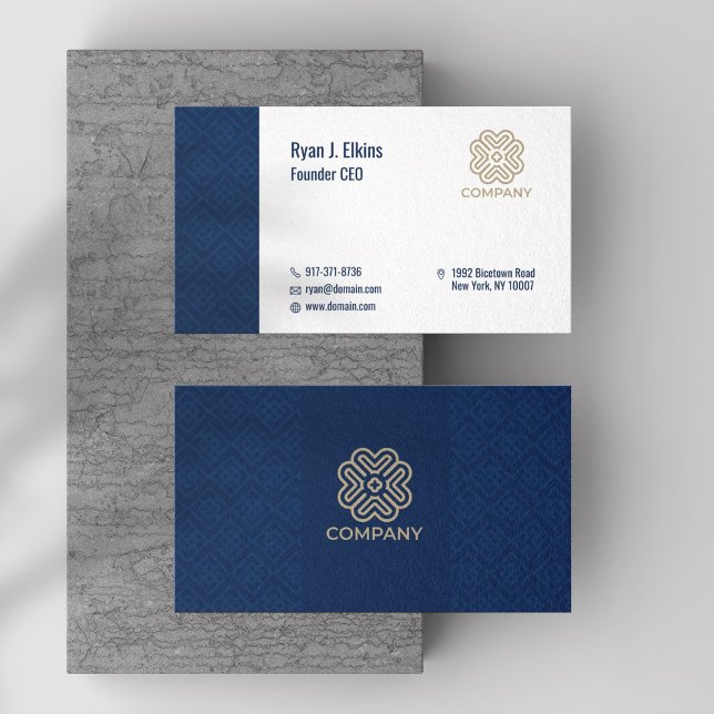 Elegant Startup, Manager, CEO & Founder Business Card (Creator Uploaded)