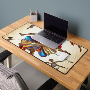 "Elegant Steps Unite" Desk Mat